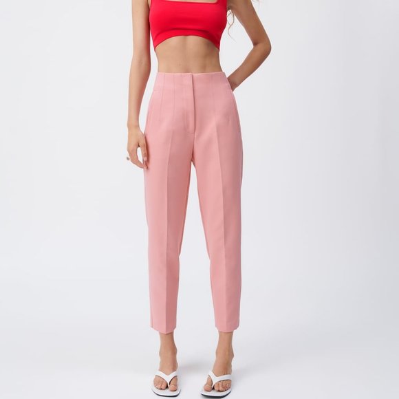 Pants - ZARA HIGH-WAISTED PANTS